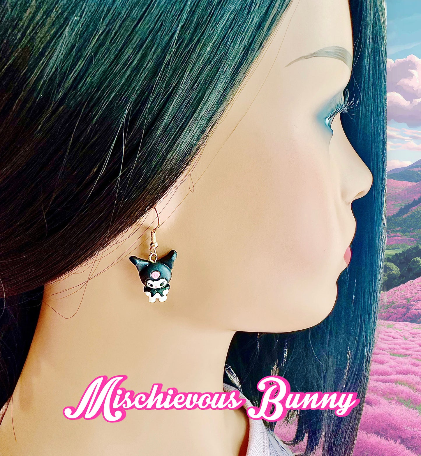 Mischievous Bunny Dangle Earrings