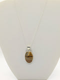 Picture Jasper in Sterling Silver 20" necklace