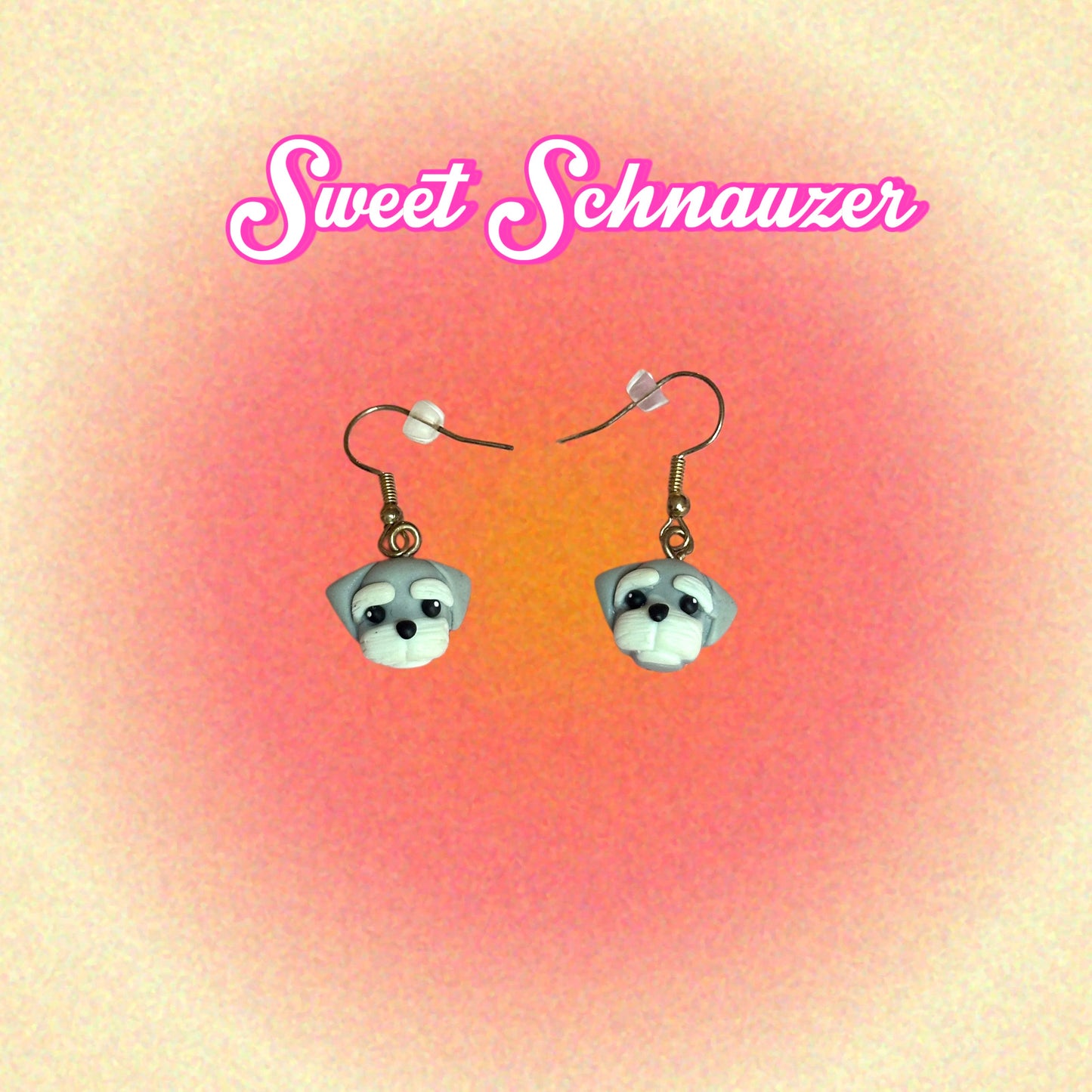 Sweet Schnauzer Dangle Earrings