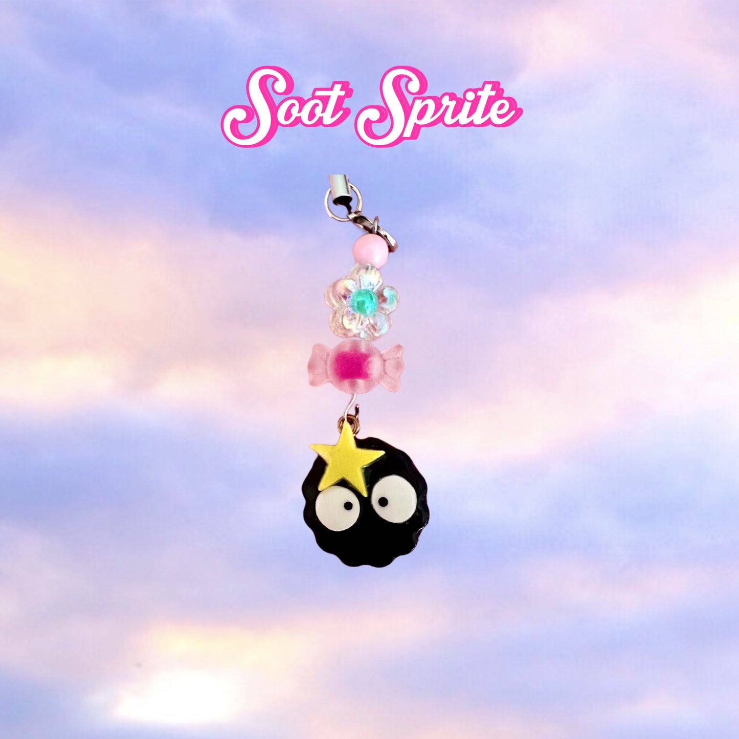 Soot Sprite Phone Charm