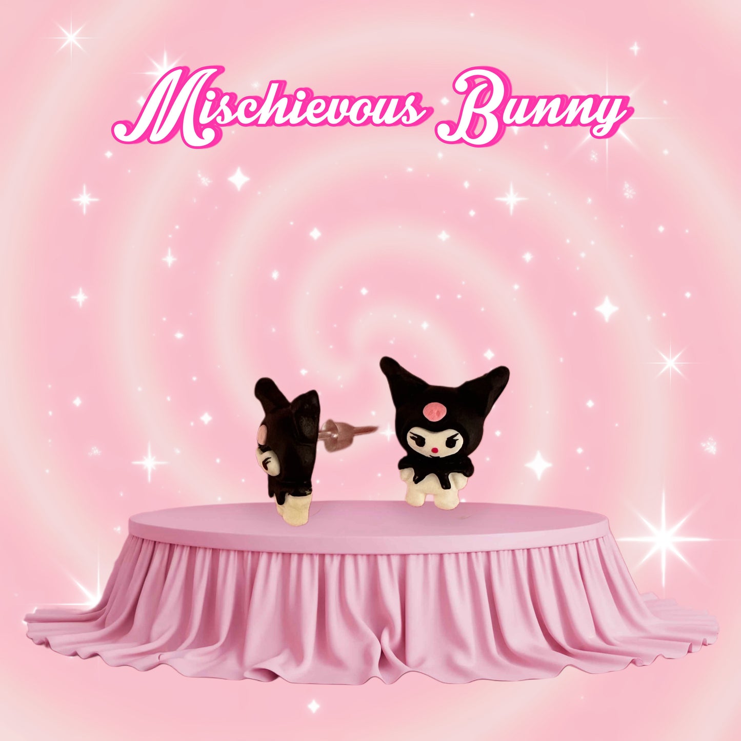 Mischievous Bunny Studs