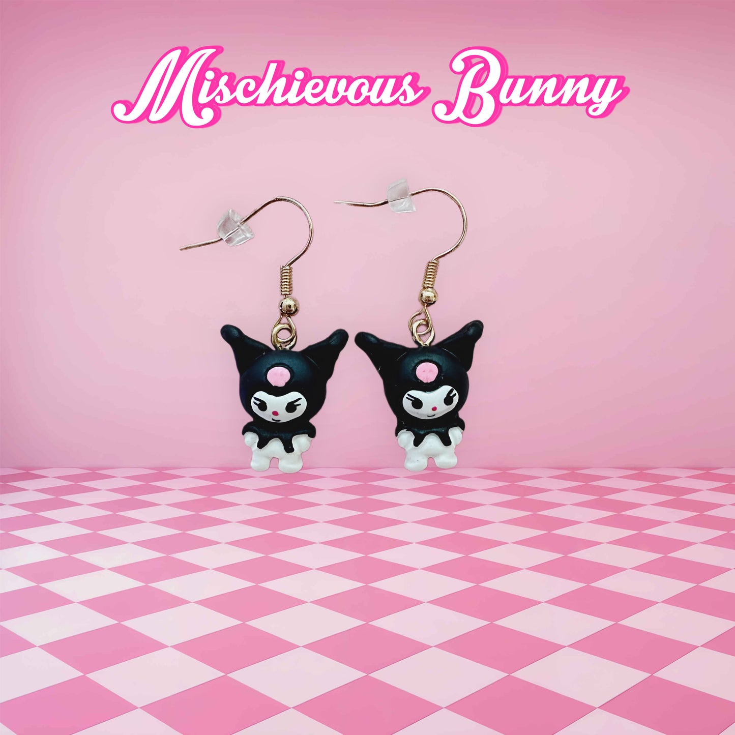 Mischievous Bunny Dangle Earrings