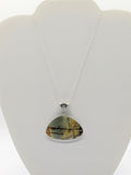 Picasso Jasper in sterling silver 22" necklace